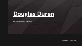 About Douglas Duren
