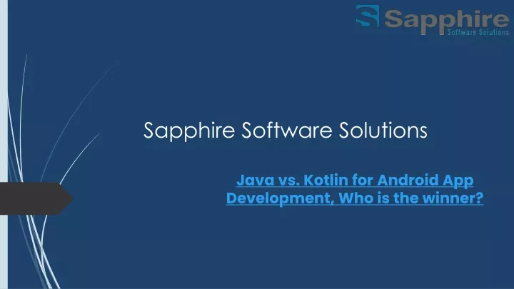 sapphire software solutions