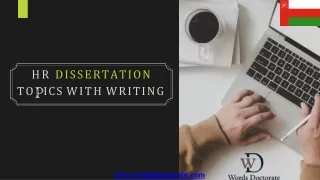 hr dissertation to ics with writing
