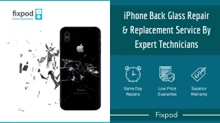 iPhone Back Glass Repair & Replacement Service By Expert Technicians
