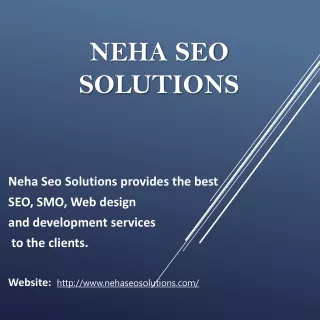 Web Development Agency Indore | 9340526843 | Nehaseosolutions.com