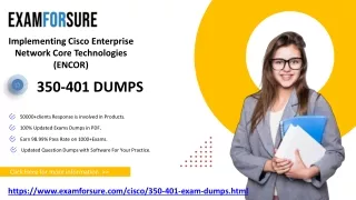 Actual Cisco 350-401 Exam Questions Answers - 350-401 Dumps PDF