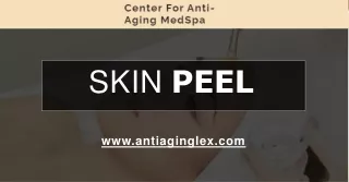 Skin peel & Professional Peels treatment in USA
