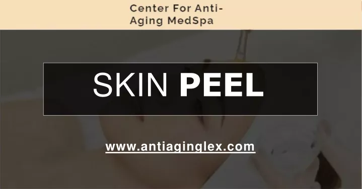 skin peel