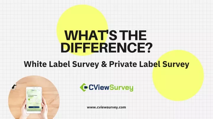 what s the difference white label survey private