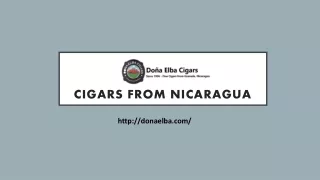 Cigars From Nicaragua