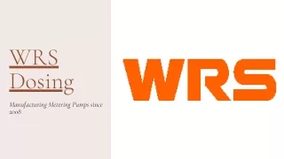 Chemical Dosing Pump Suppliers