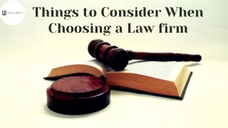 Why to choose LD Law firm in Toronto?