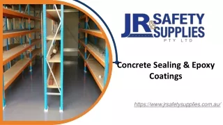 Concrete Sealing & Epoxy Coatings