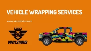 vehicle wrapping services