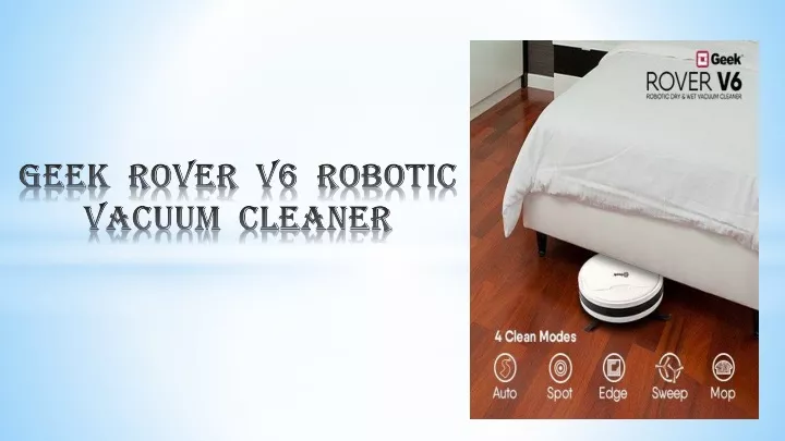 geek rover v6 robotic vacuum cleaner