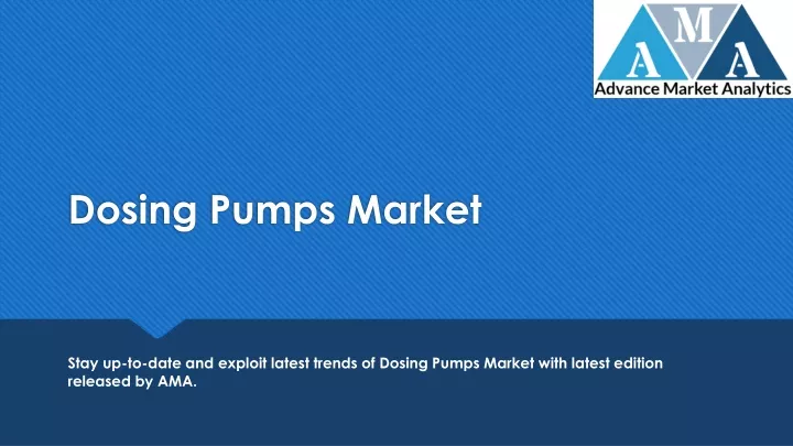 dosing pumps market