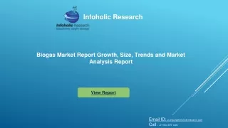 Biogas Market | Growth, Trends, Forecasts (2021 - 2026)