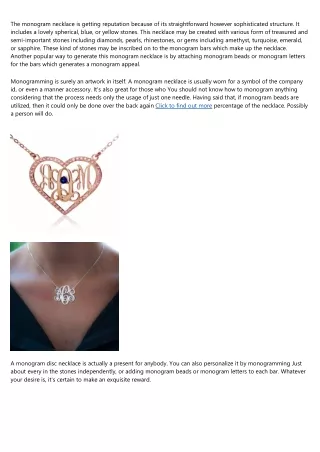 Why We Love heart monogram necklace (And You Should, Too!)