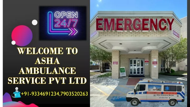 welcome to asha ambulance service pvt ltd