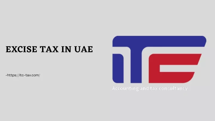 excise tax in uae