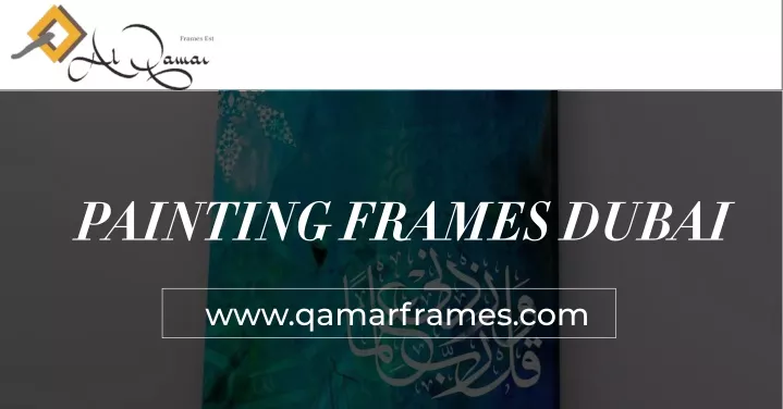 painting frames dubai