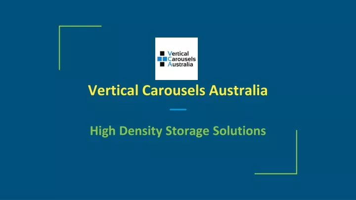 vertical carousels australia