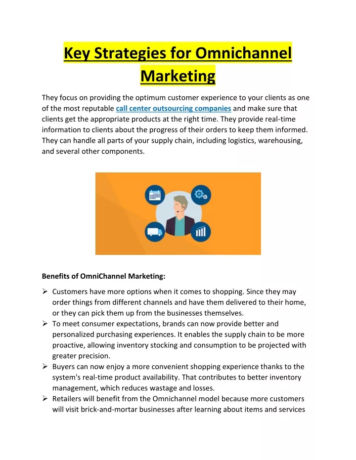 key strategies for omnichannel marketing