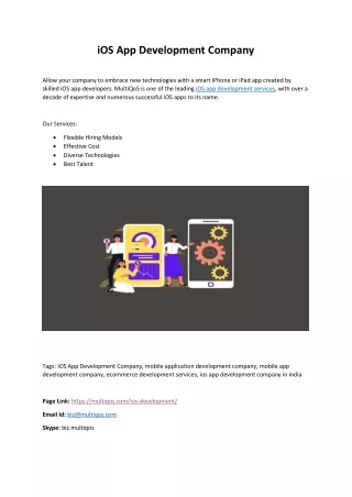 ios app development company
