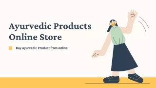 Ayurvedic Products Online Store