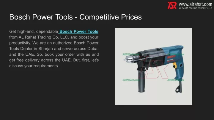 bosch power tools competitive prices