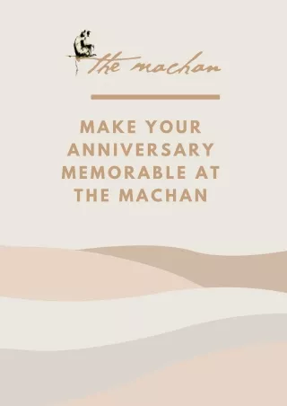 The Machan, Lonavala