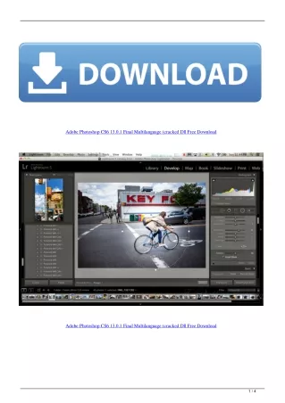 Adobe Photoshop CS6 13.0.1 Final Multilanguage (cracked Dll Free Download