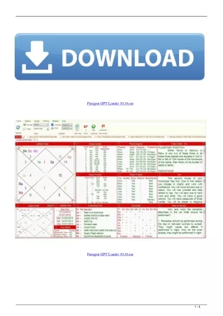 Paragon GPT Loader 10.16.rar