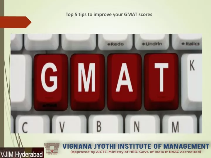 top 5 tips to improve your gmat scores