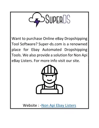 Non Api Ebay Listers | Super-ds.com