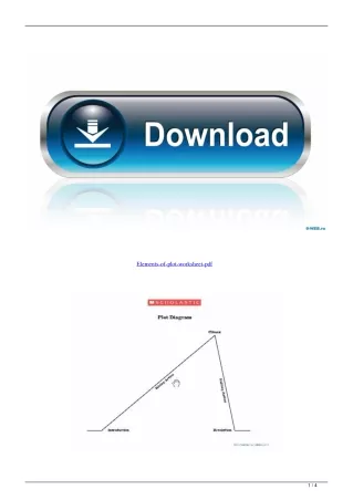 Elements-of-plot-worksheet-pdf