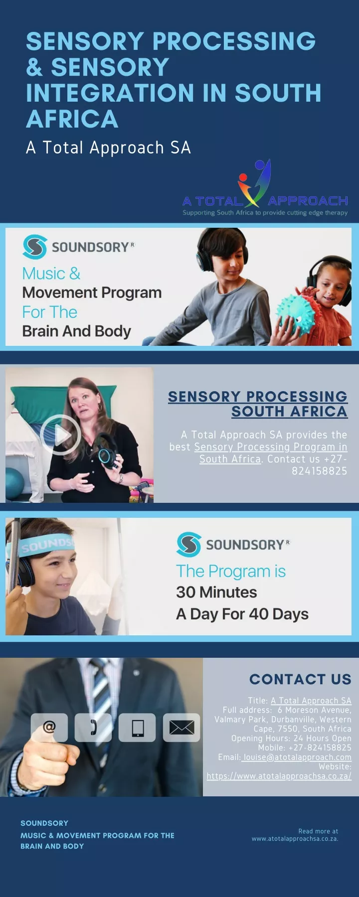 sensory processing sensory integration in south