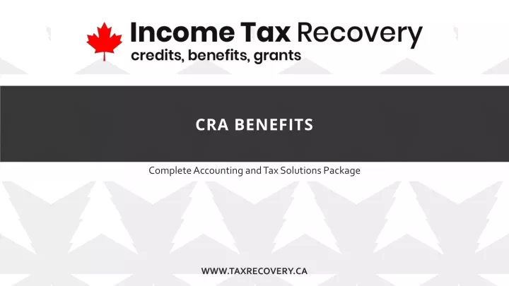 cra benefits