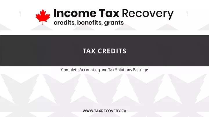 tax credits