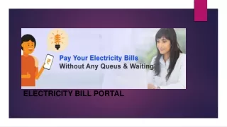 electricity bill portal