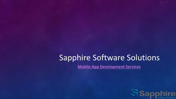 sapphire software solutions