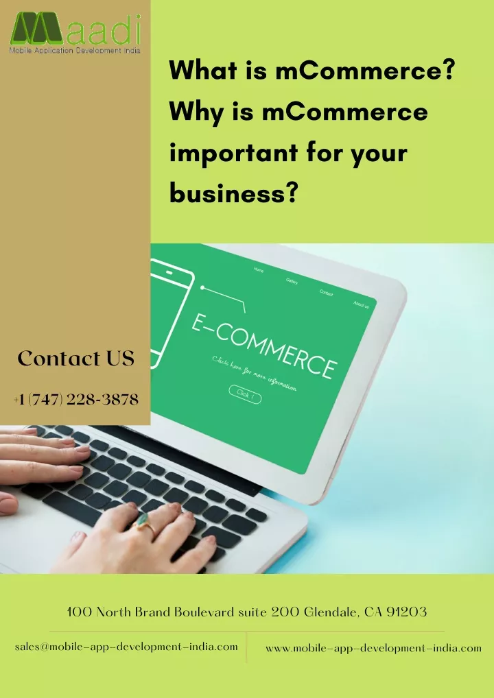 what is mcommerce why is mcommerce important