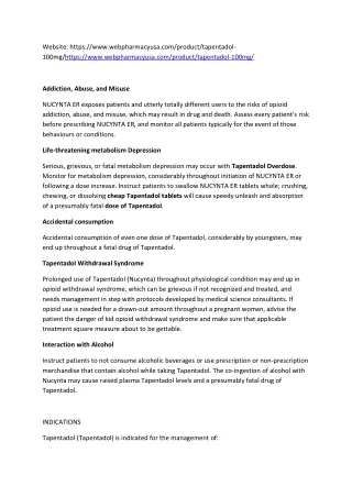 AQ Article - Tapentadol