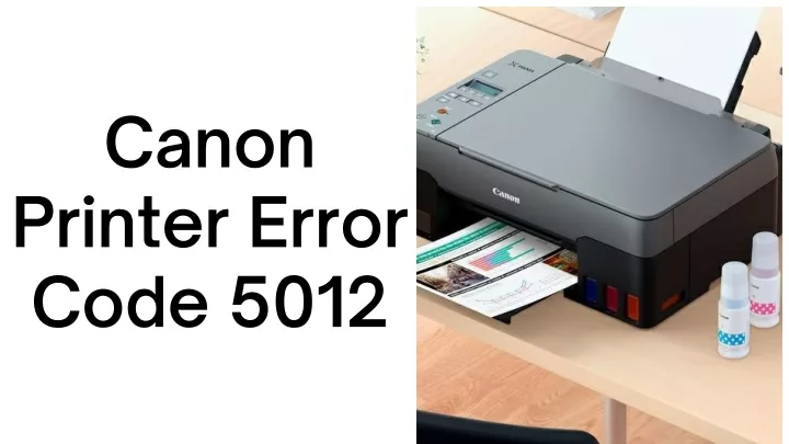 canon printer error code 5012