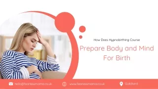 How Does Hypnobirthing Course Prepare Body and Mind For Birth