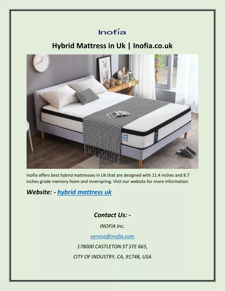 hybrid mattress in uk inofia co uk