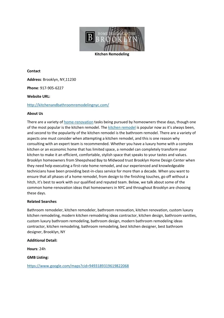 PPT - Kitchen Remodeling PowerPoint Presentation, free download - ID ...