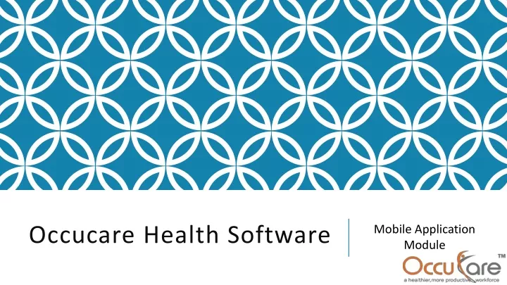 occucare health software