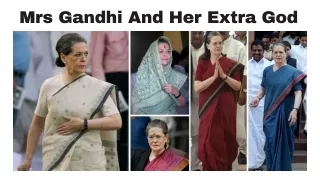TARUN TEJPAL - Mrs Gandhi And Her Extra God