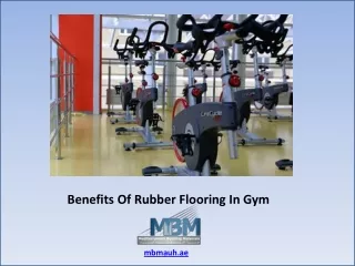 Gym Flooring Dubai- Benefits of rubber flooring in Gym | UAE