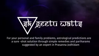 Best Prasanna Jothidar in  Chennai  - Dr.Geetu Watts