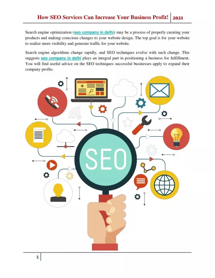 how seo services can increase your business