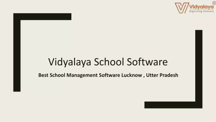 vidyalaya school software