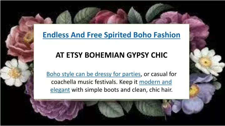 endless and free spirited boho fashion at etsy